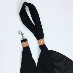 Elegant Small Dog Scarf Leash
